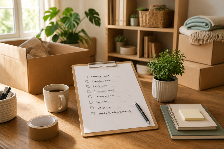 checklist demenagement